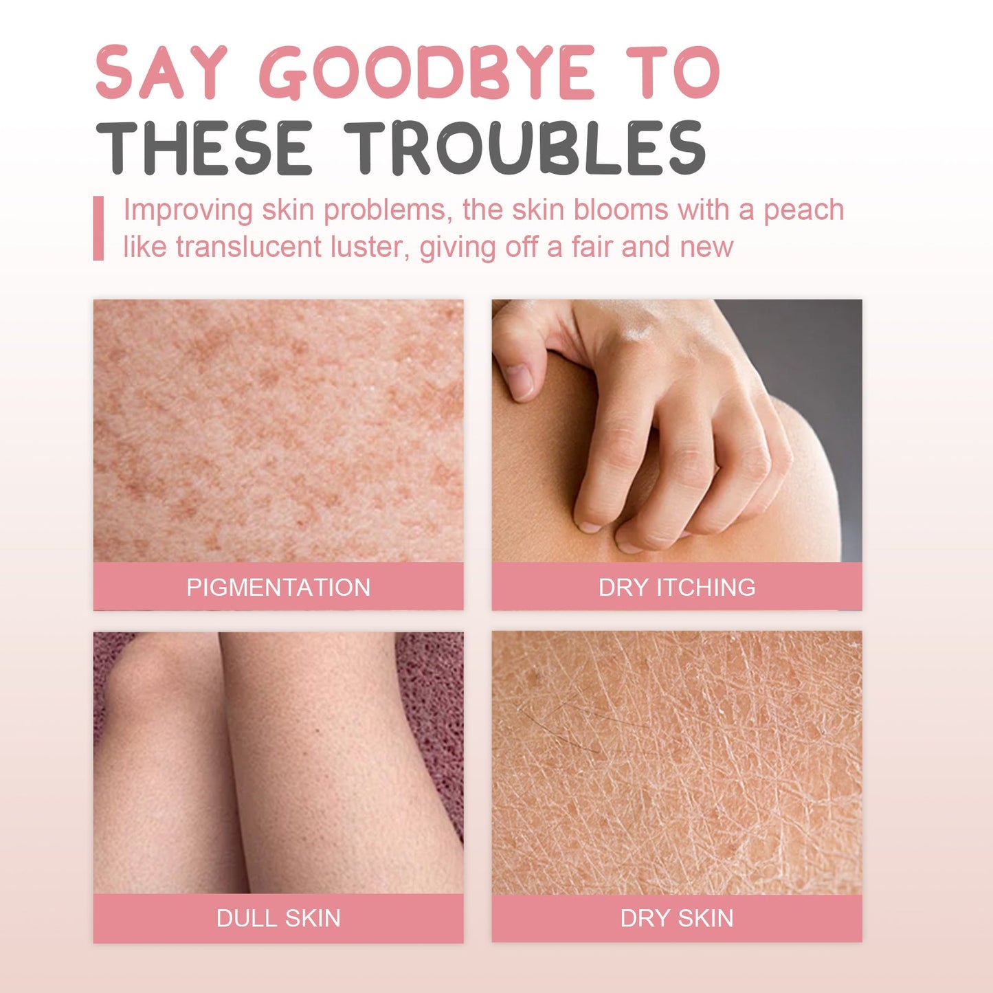 Peach Nicotinamide Beauty Cream, Moisturizing, Moisturizing, Brightening And Moisturizing Body Moisturizing Cream