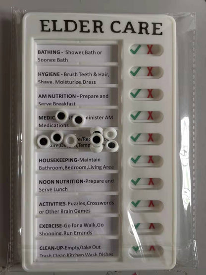 RV Memo Message Checklist Plastic Memo Plastic Board Record Checklist