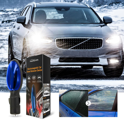 Electromagnetic Heating Snow Removal Device, Car Glass Snow Removal Defrosting Portable Car Deicing Instrument