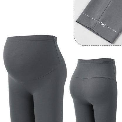 Pregnant Women's Pants Leggings Large Adjustable Barbie Pants High Elastic High Waist Outer Wear