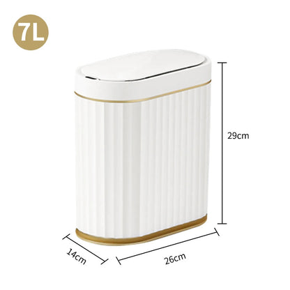 Smart Sensor Trash Can Touchless Sensor Trash Bin Trash Can with Lid Automatic Sensor Waste Basket