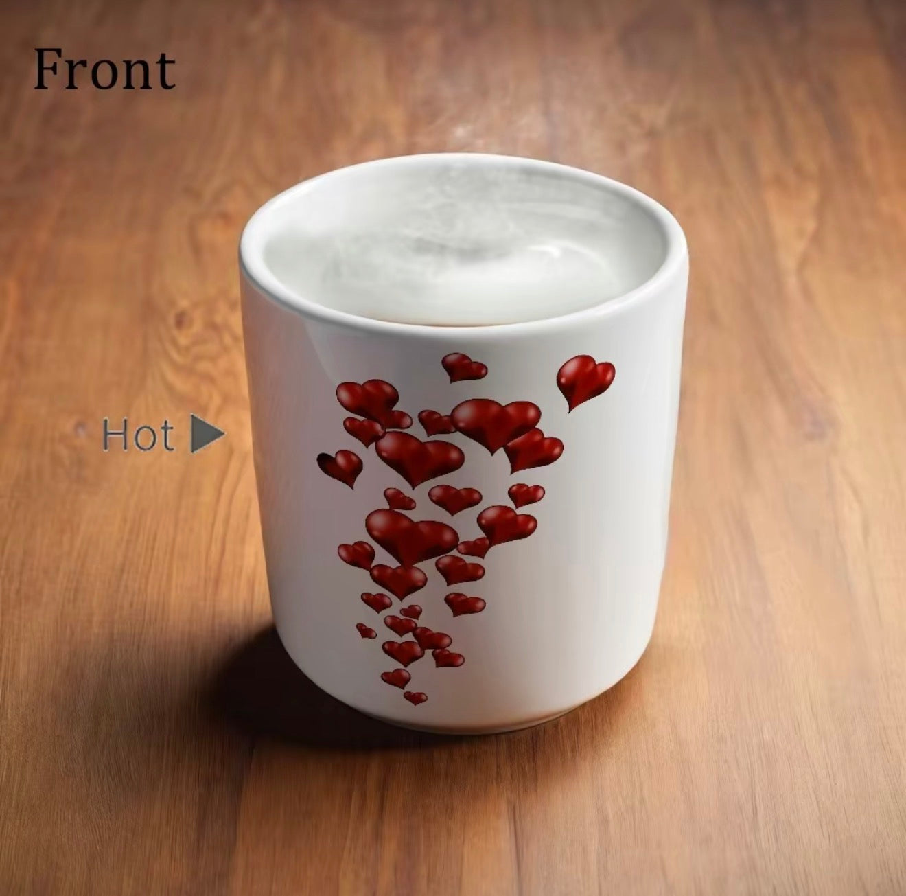 LoveReveal Color-Change Heart Mug