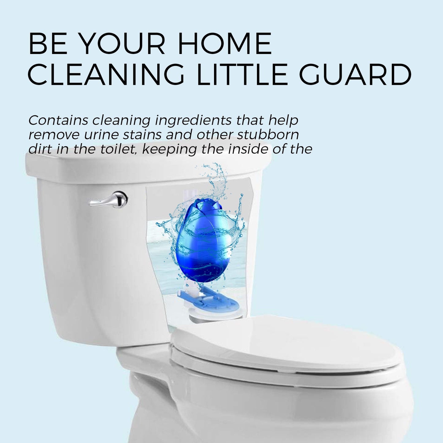 Toilet Cleaner, Household Bathroom Toilet Decontamination Descaling Fragrant Clean Toilet Deodorant Agent