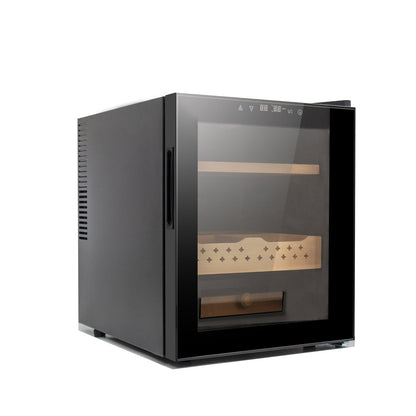 50L Cigar Humidors with 3-IN-1 Cooling, Heating & Humidity Control, 250 Counts Capacity Cigar Humidor Humidifiers with Constant Temperature Controller