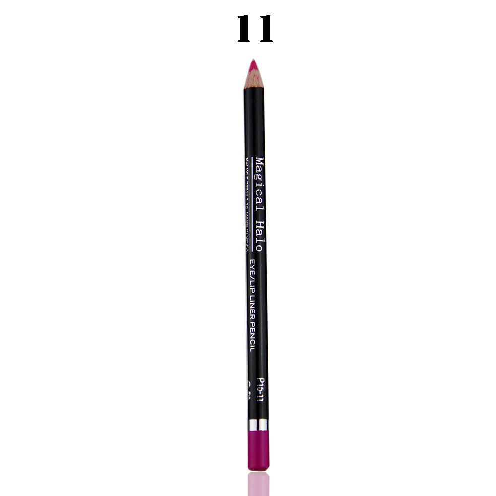Makeup MH12 Color Mixed Waterproof Lip Liner Lip Nude Lip Pencil Lipstick Pen Set of 12