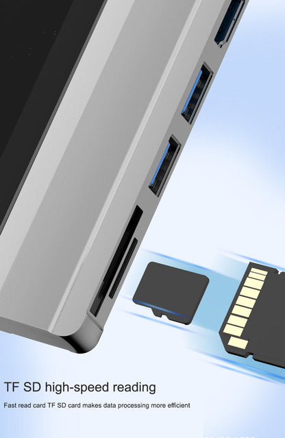 Suitable for Surface Pro 4/5/6 docking station USB to HDMI same screen card reader expansion hub