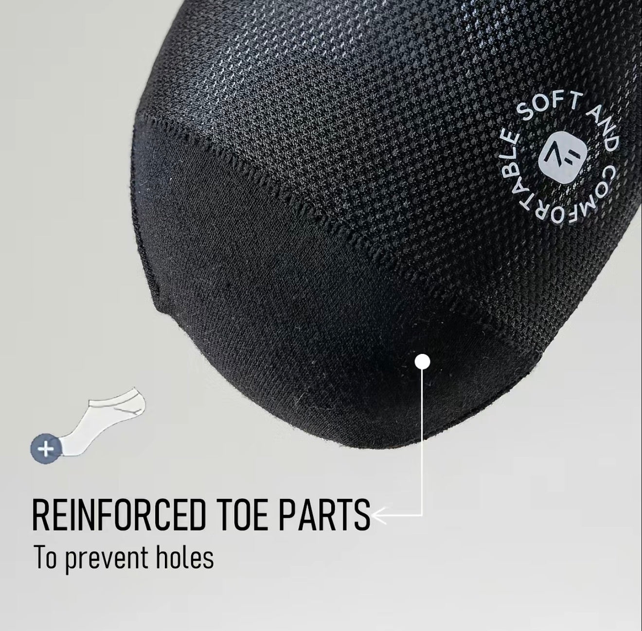 BreezeFit Low-Cut Mesh Socks