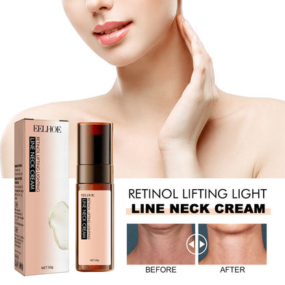 Retinol Anti-Wrinkle Neck Cream, Lighten Neck Lines Moisturizing, Hydrating, Firming And Brightening Skin Neck Cream