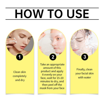 Tear Mask Facial Treatment Clean And Gentle, Non-Tight Moisturizing And Hydrating Moisturizing And Brightening Skin