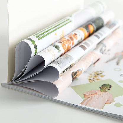 Magazine Hand Account Material Book Diary Sticker Diy Hand Account Tool Decoration Sticker