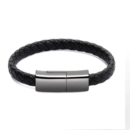 USB Bracelet Charger Cable for iPhone USB C Micro