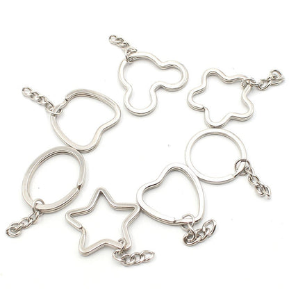 Silver Keychain Phone Pendant