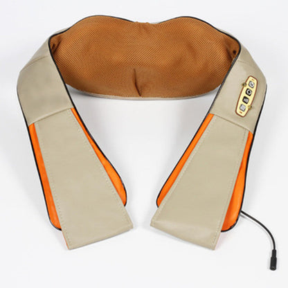 U Shape Shiatsu Neck Back Massager Heated Kneading for Car Home