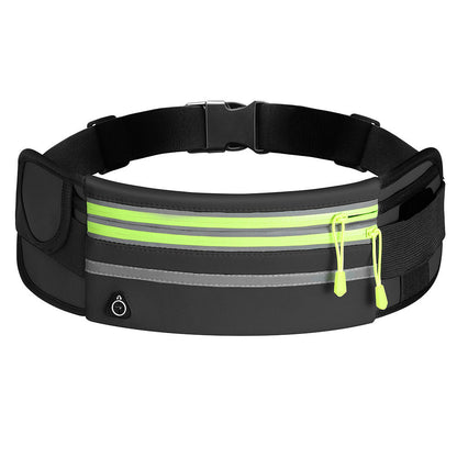 Waterproof Double Zippers Waist Bag