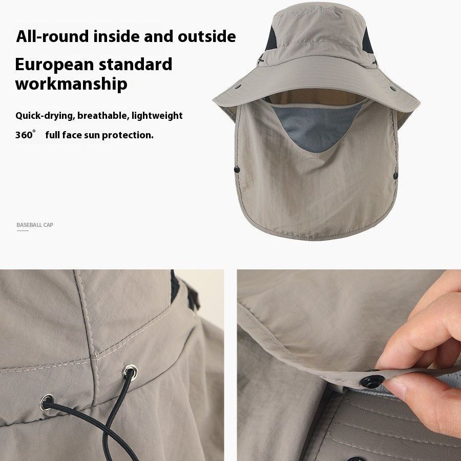 Outdoor Fishing UV Protection Bucket Hat