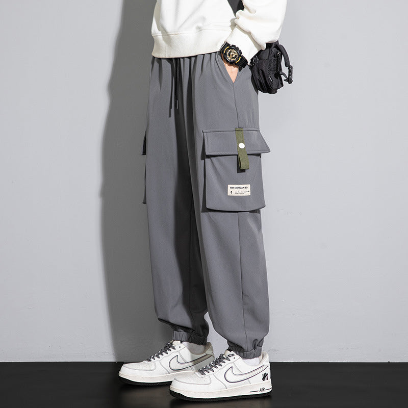 Plus Size Men's Loose Tapered Workwear Pants