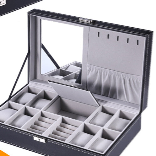 Simple And Creative Leather Watch Storage Box
