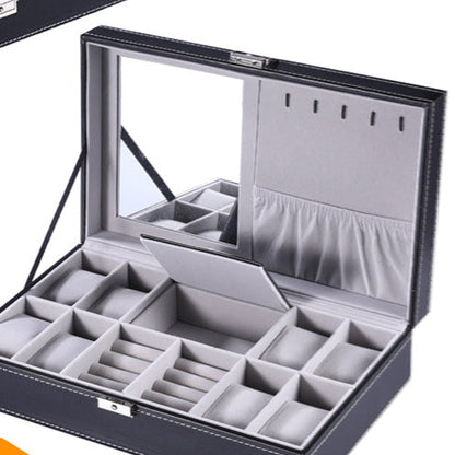 Simple And Creative Leather Watch Storage Box