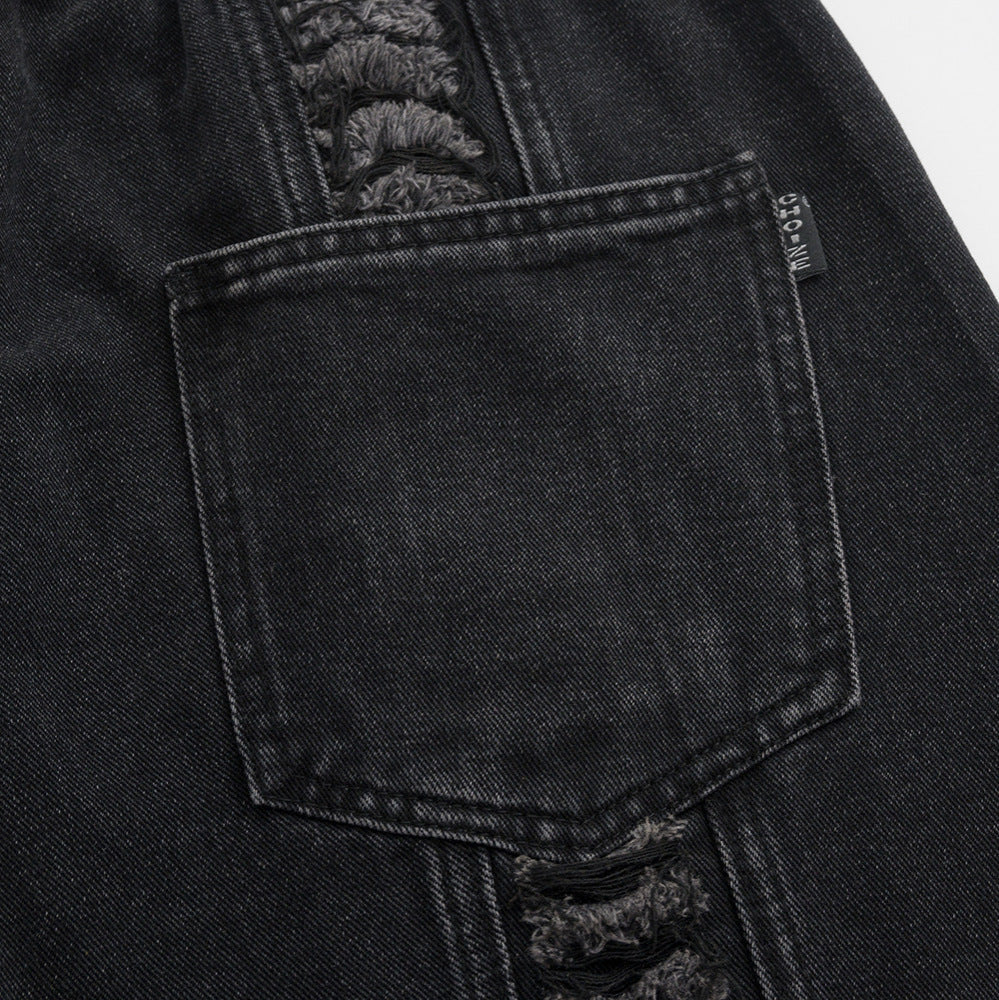 Men's Street Fashion Loose Hole Trousers