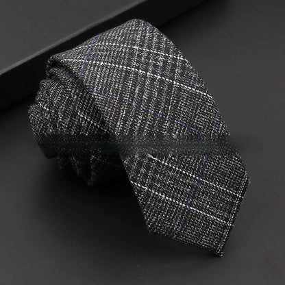 Woolen Korean Casual Necktie Accessories