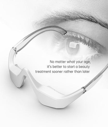 Led Red Light Therapy Device Anti-aging Micro-current Ems Eye Massager 3d Eye Vibration For Eye Wrinkle Dark Circle Remova