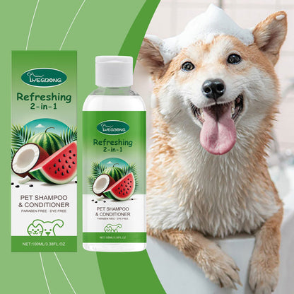 Pet Wash & Care 2-In-1 Dog & Cat Stay Fragrant Body Wash Pet Hair Cleaning Body Wash
