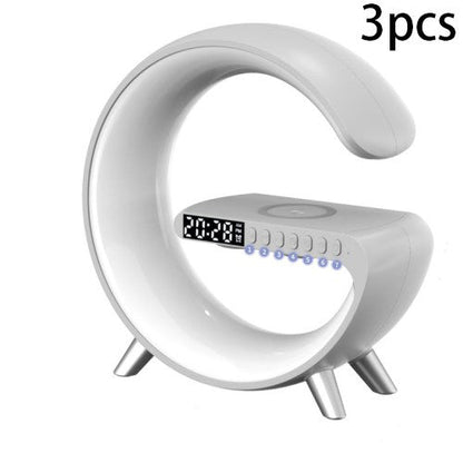 G Shaped LED Lamp with Bluetooth Speaker
