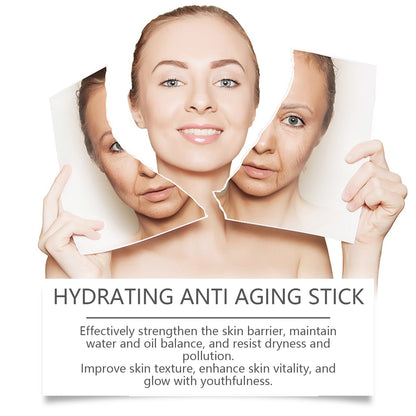Ouhoe Firming & Anti-Wrinkle Hydrating Stick Lifts Firming & Firming Skin Deep Moisturizing And Smoothing Fine Lines Hydrating Skin Care Stick