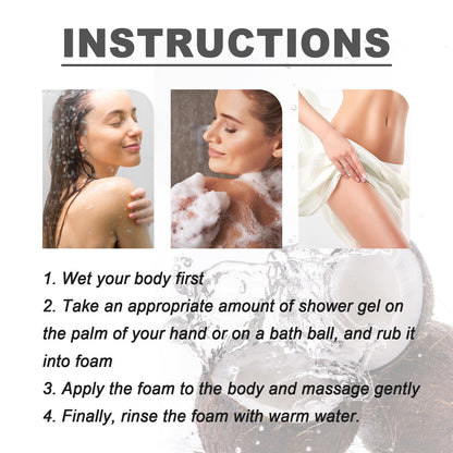 Acidified Body Wash, Deep Cleansing And Long-Lasting Moisturizing Shower Gel For Body And Skin