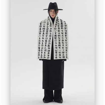 Chinese Style Angora Winter Lovers Scarf