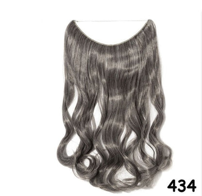 S-noilite 20" Invisible Wire Hair Extensions