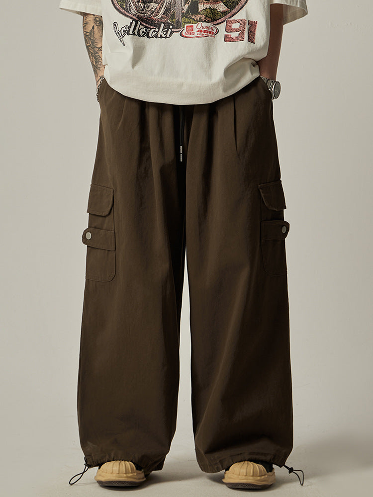 Men's Trendy All-Match Loose Wide-Leg Pants