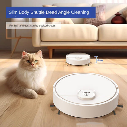 Smart Home Robotic Vacuum Cleaner with Mopping Function and Charging Capability