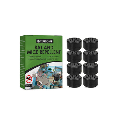 Yegbong 8pcs mice repellant mouse repelling pills car body kitchen office bedroom warehouse sewer pipe rat and mice repellent