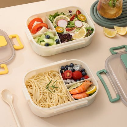 Simple portable sealed microwaveable lunch box lunch box lunch box
