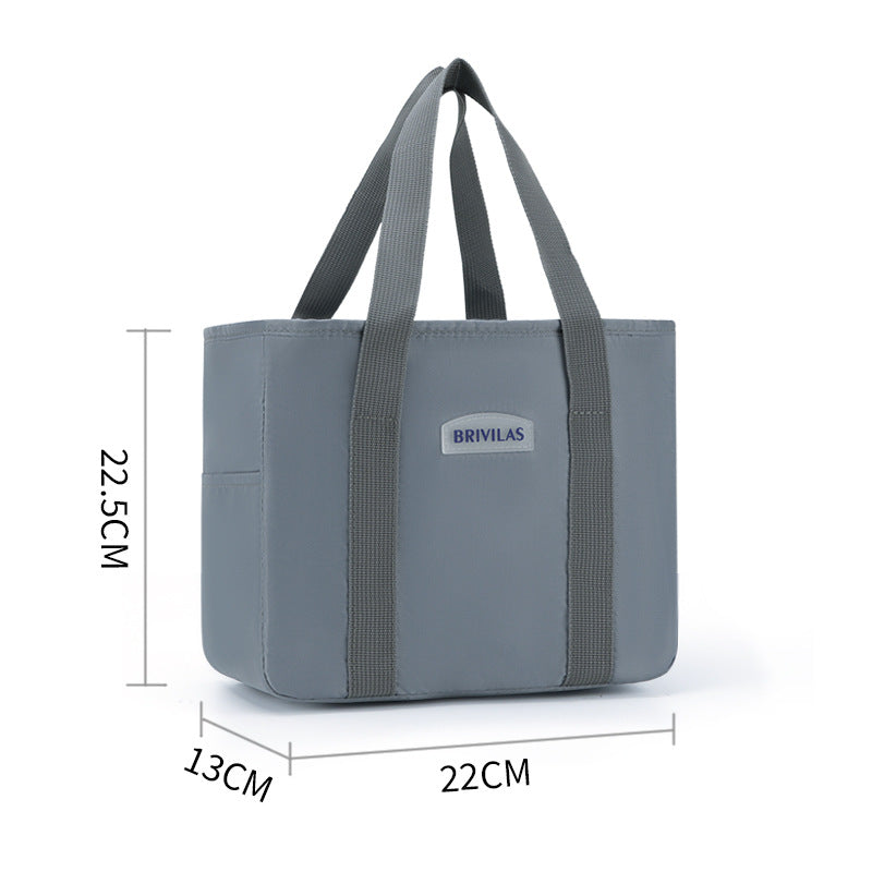 Simple style fresh ice pack commuter insulation lunch box bag lunch lunch bag