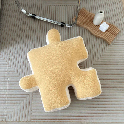 Creative Puzzle Shaped Throw Pillow