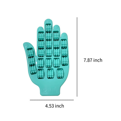 Hand Massager Finger Roller for Arthritis Carpal Tunnel Pain Relief Blue