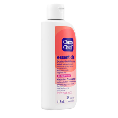 BestBy09/26 Clean & Clear Oil-Free Dual Action Moisturizer 4 fl oz 118ml
