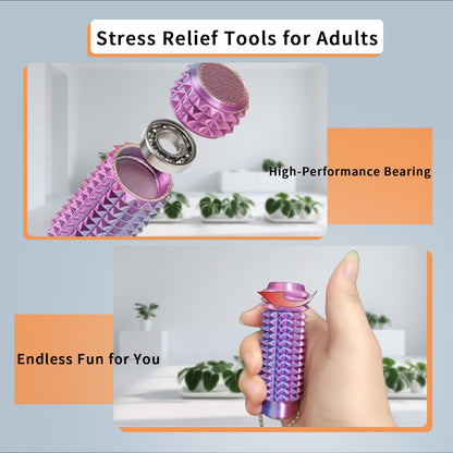 VeiDynoA Ouchies Pain Fidget Toy 3D Printed Anxiety Relief Rainbow Keychain