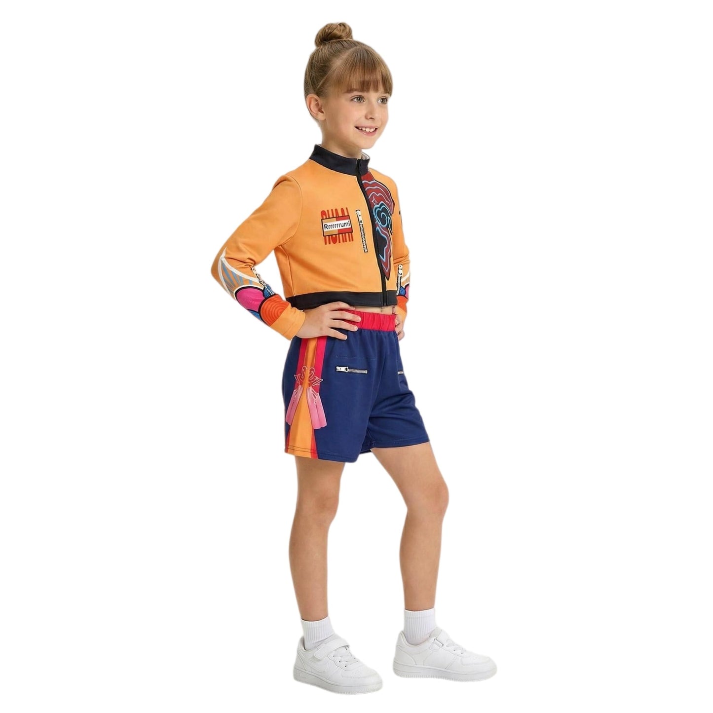 SAVITO Pop Idol Cosplay Costume Cartoon Girl A Size 5-6 Years 130CM
