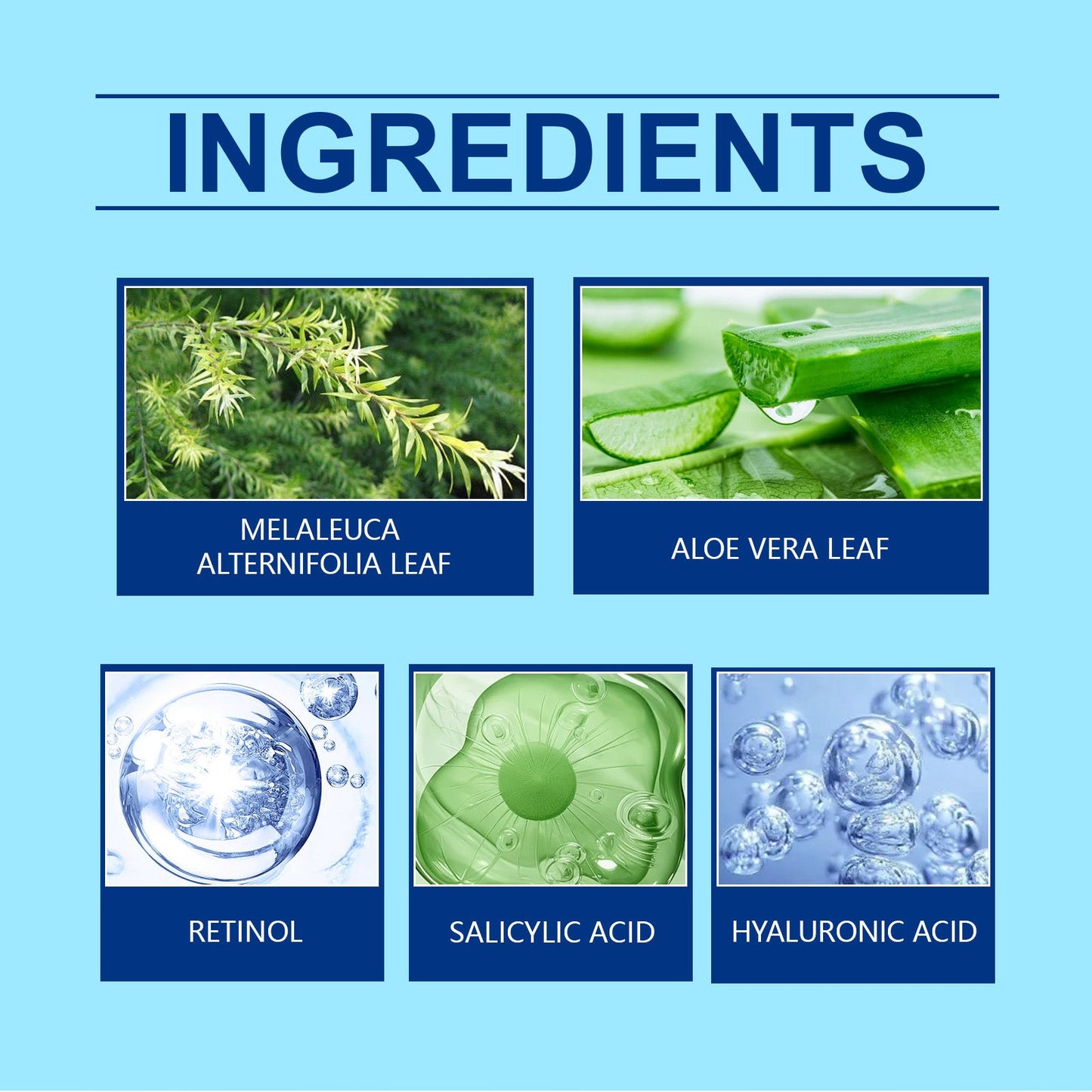 Retinol Gel Gently Cleanses Face Acne Care And Improves Skin Gel