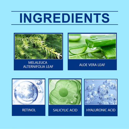 Retinol Gel Gently Cleanses Face Acne Care And Improves Skin Gel