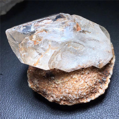 Natural White Crystal Skeleton Backbone Rough Stone