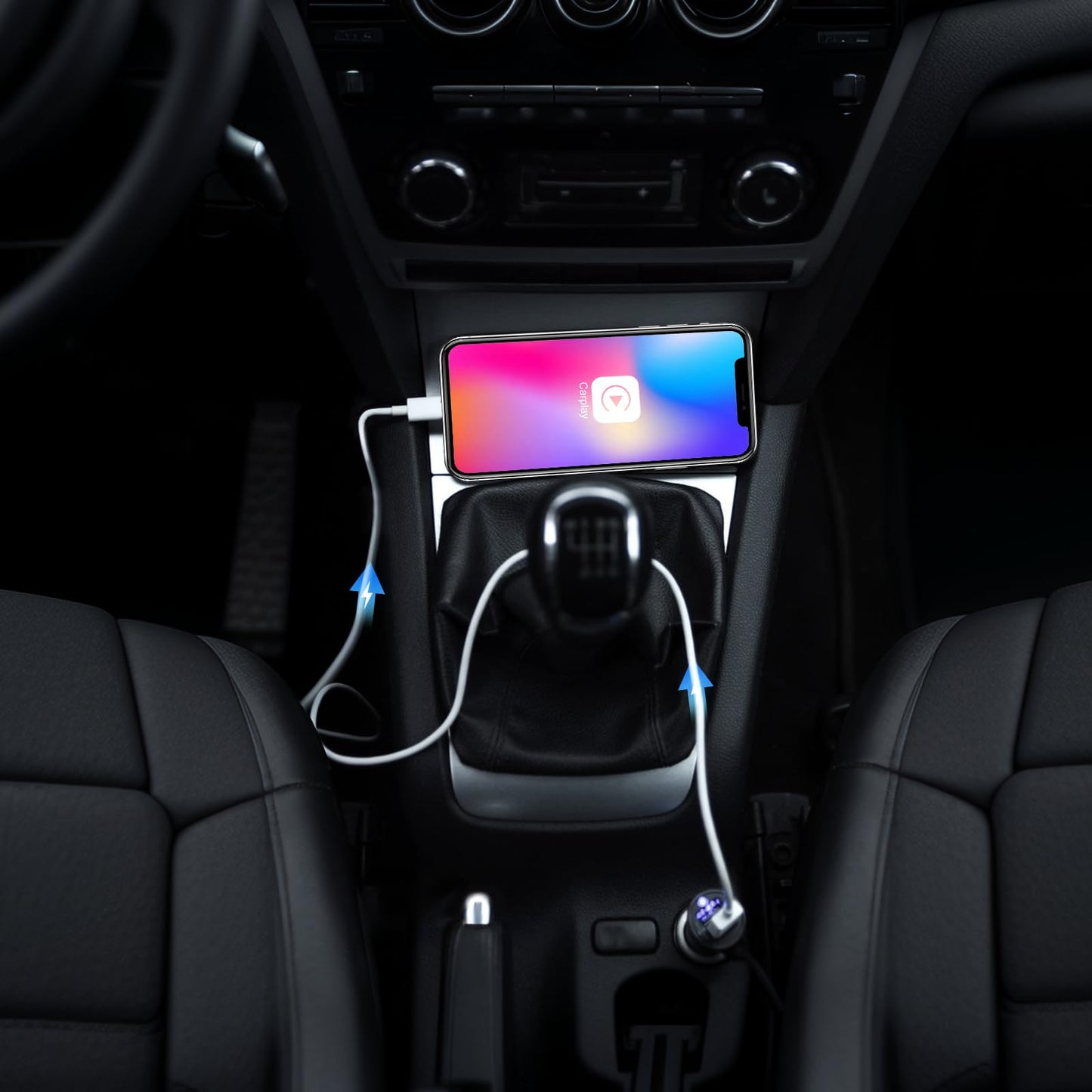Eettvekd Carplay USB A Cable Compatible iPhone 14 13 12 3FT