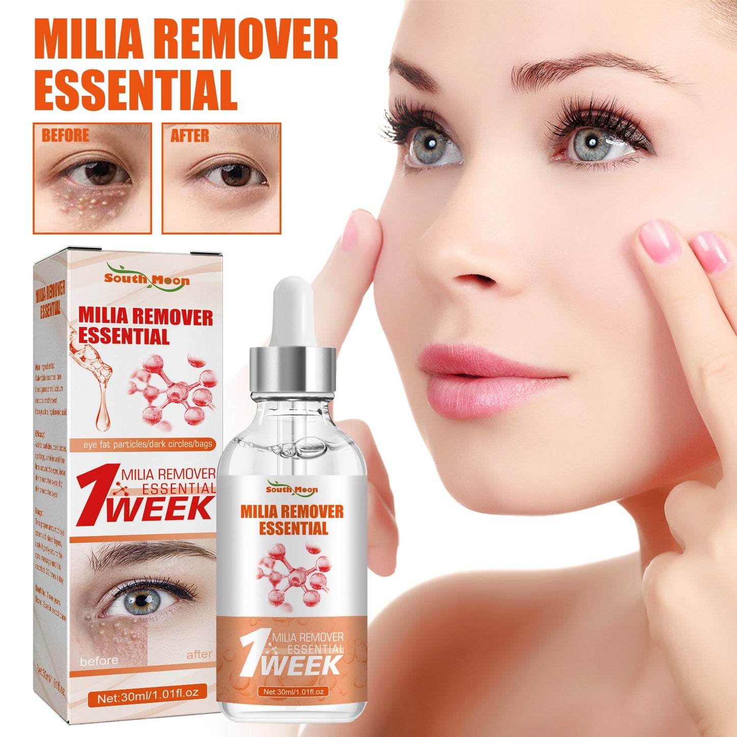 Milia Remover Essential, Fade Eye Granules Firming And Lifting Fine Lines Eye Serum