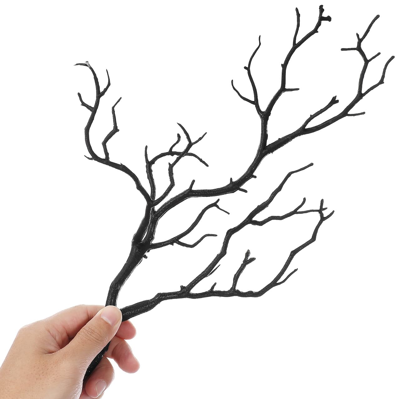 MAGICLULU Artificial Coral Branch for Headdress Black 36x17cm
