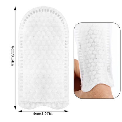 Aeaocvo Cotton Finger Cots Disposable Sweat Resistant Comfortable 100 Pcs
