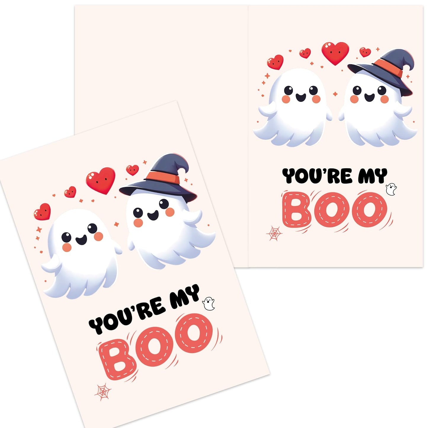 Treasure Cove Halloween Cartoon Greeting Card Multicolor 1 Pack