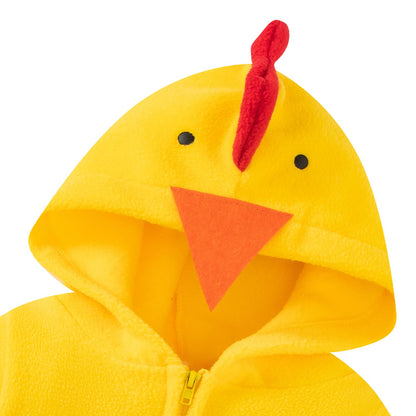 DANBAIEGG Infant Baby Chick Costume Bodysuit Halloween Yellow Size 0-6 Months